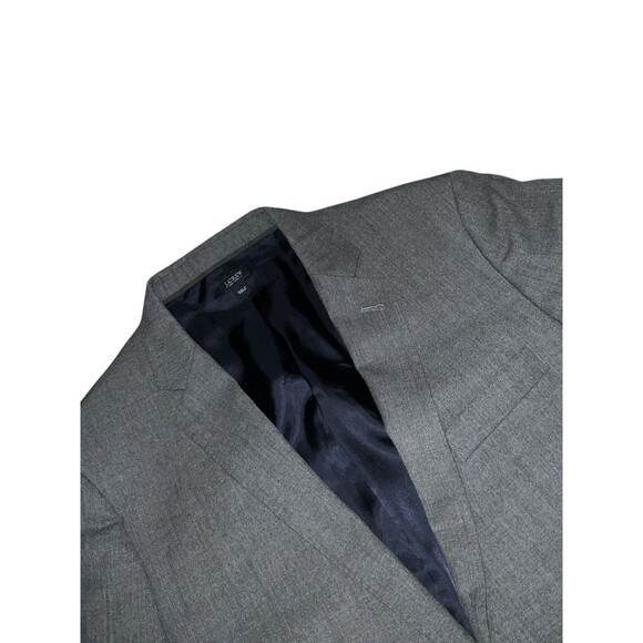 J.Crew Jacket Mens Long 42 L Gray LUDLOW TOLLEGNO 1900 Wool Blazer Sport Coat - Picture 1 of 11